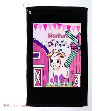 5th Birthday Bash Exploring The Goat Farm Wonderland! Golf Towel