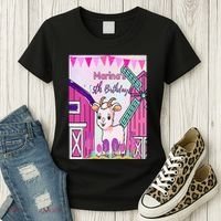 5th Birthday Bash Exploring The Goat Farm Wonderland! Women's T-Shirt thumb 3