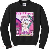 5th Birthday Bash Exploring The Goat Farm Wonderland! Kids Sweatshirt thumb 0