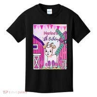 5th Birthday Bash Exploring The Goat Farm Wonderland! Kids T-Shirt thumb 0