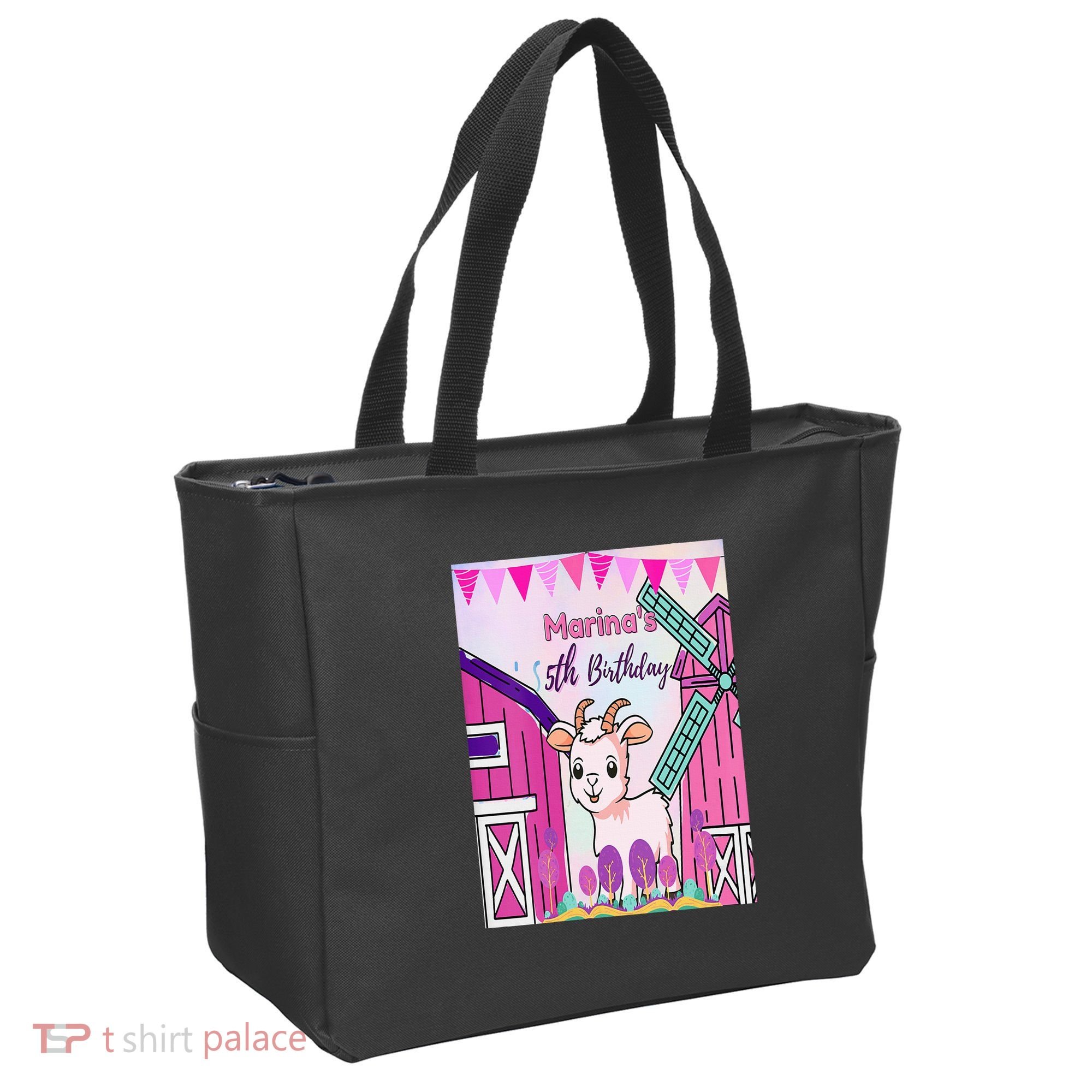 5th Birthday Bash Exploring The Goat Farm Wonderland! Tote Bag
