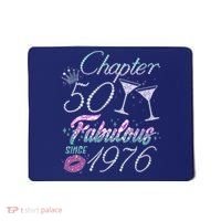 50th Birthday Chapter 50 Fabulous Since 1976 Rhinestones Diamonds Mousepad thumb 0