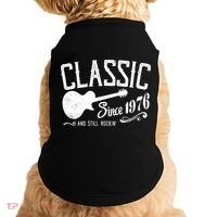 50th Birthday Classic Guitar Since 1976 And Still Rockin Doggie Tank thumb 0