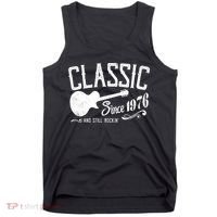 50th Birthday Classic Guitar Since 1976 And Still Rockin Tank Top thumb 0