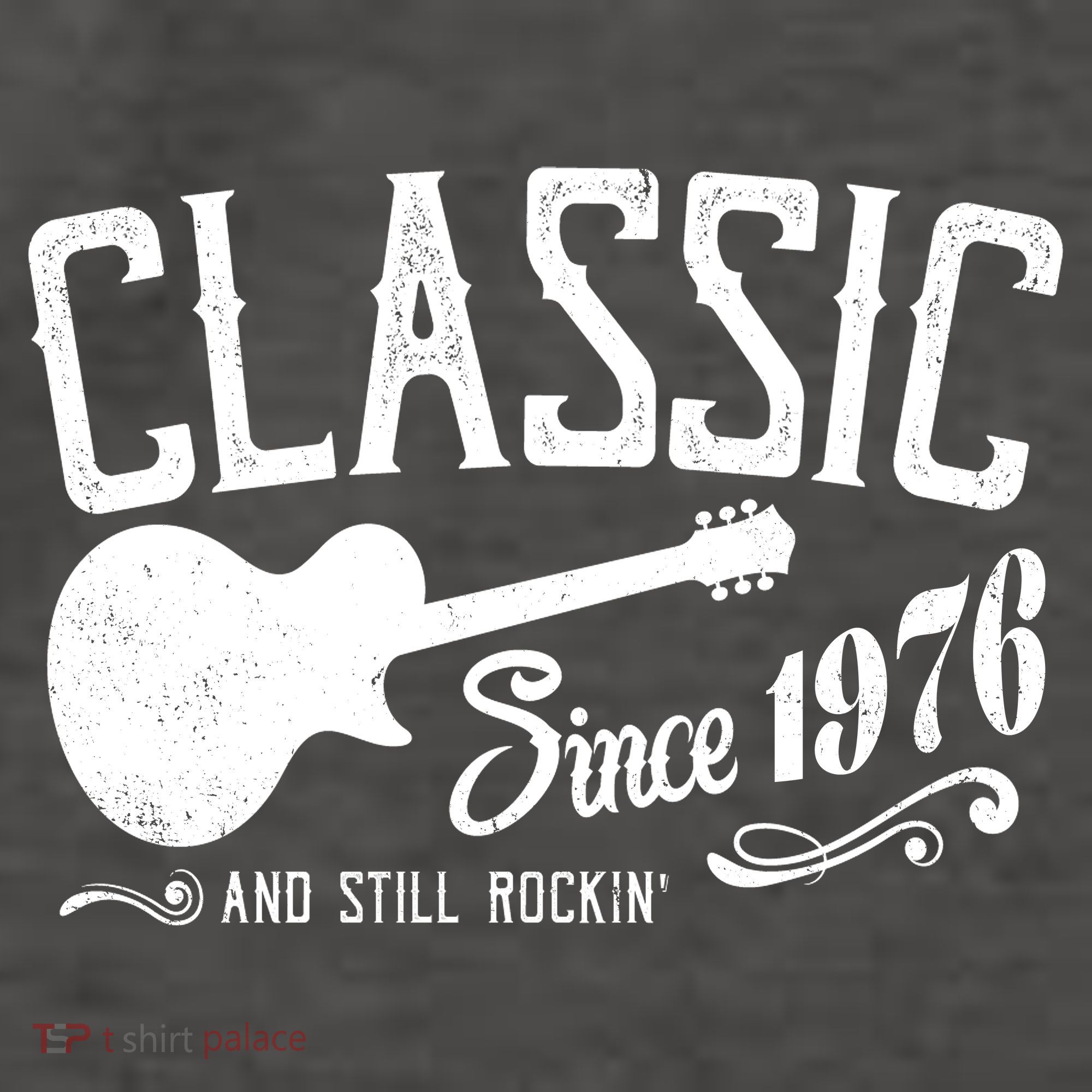 50th Birthday Classic Guitar Since 1976 And Still Rockin Vector Backpack