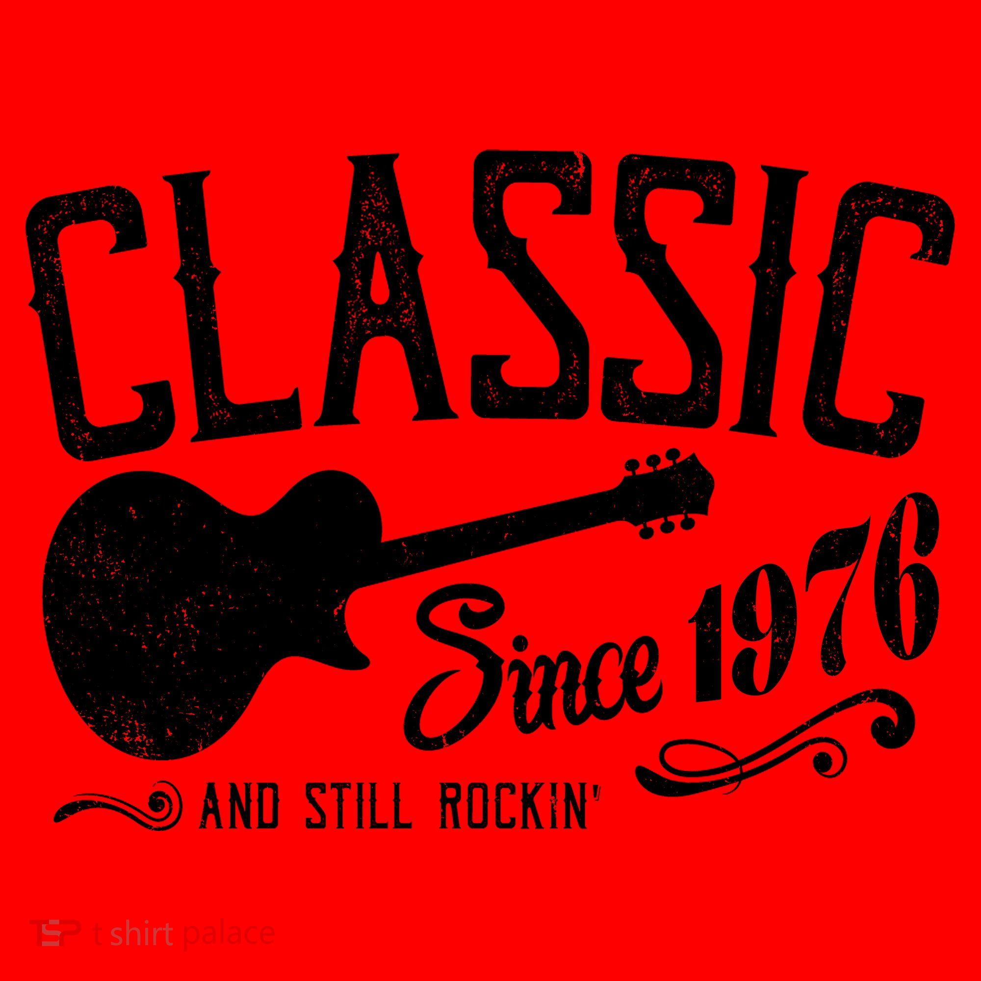 50th Birthday Classic Guitar Since 1976 And Still Rockin Santa Hat