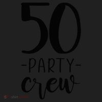 50th Birthday Crew 50 Party Group Friends Women's Sweatshirt thumb 2