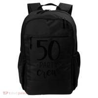 50th Birthday Crew 50 Party Group Friends Backpack thumb 0