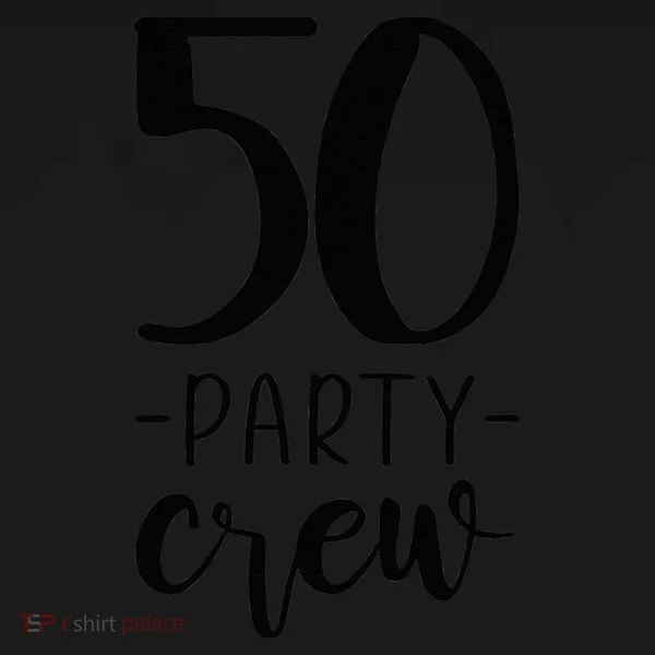 50th Birthday Crew 50 Party Group Friends Women's Hoodie