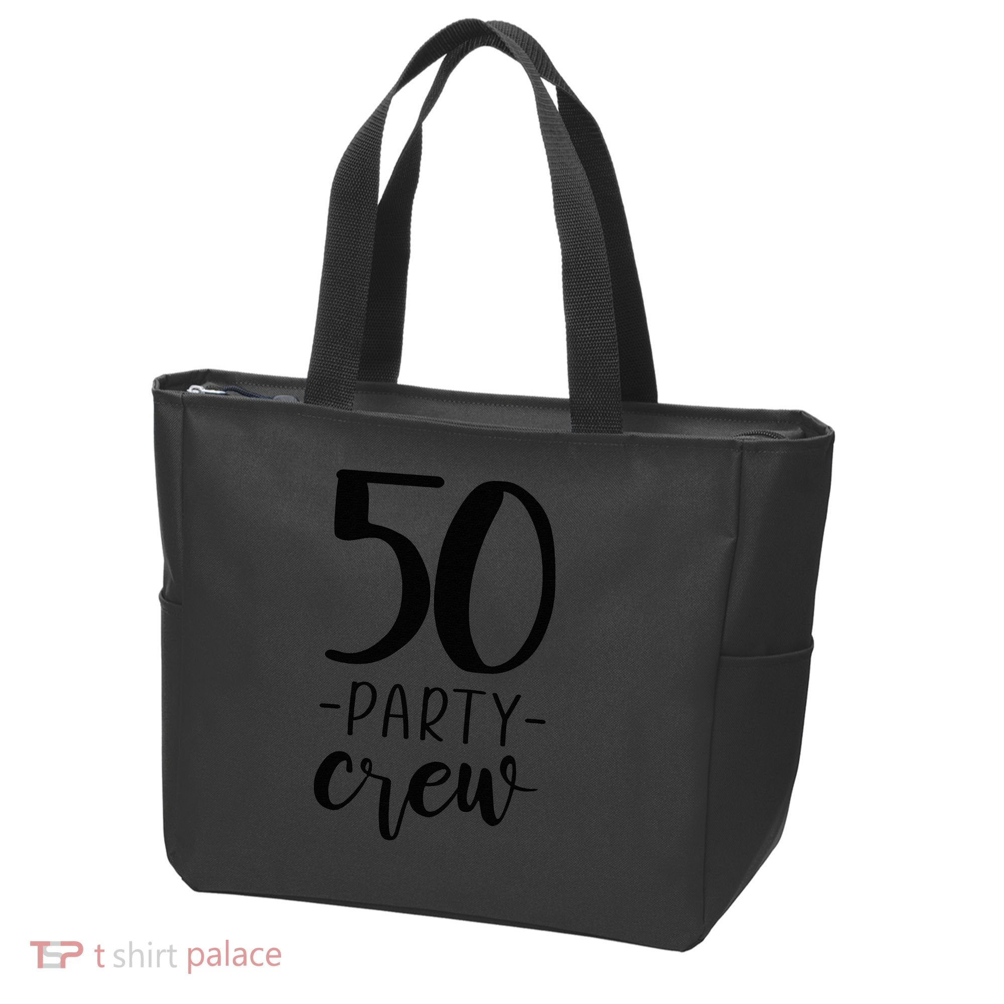 50th Birthday Crew 50 Party Group Friends Tote Bag