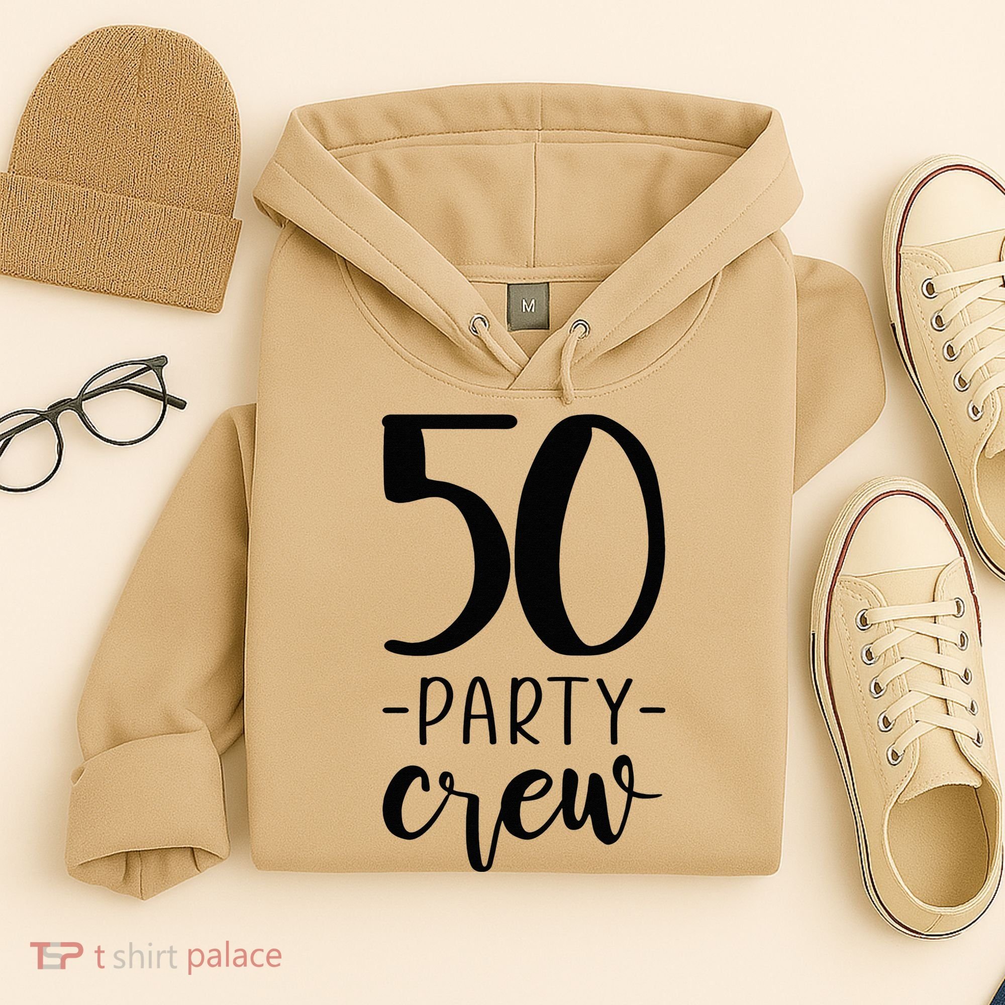 50th Birthday Crew 50 Party Group Friends Hoodie