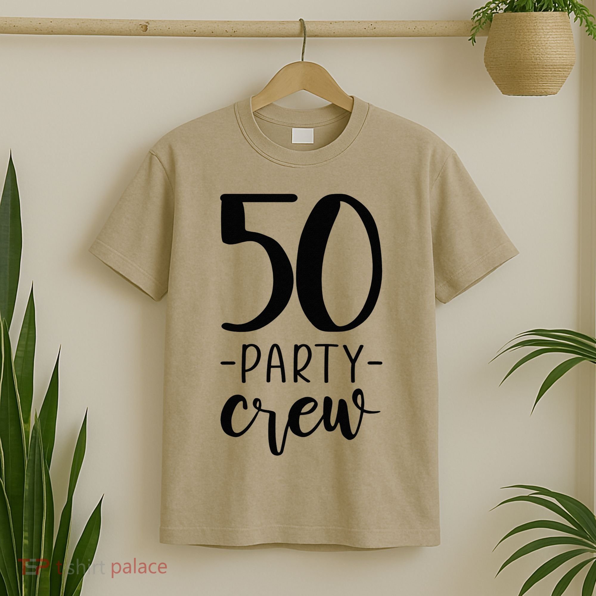 50th Birthday Crew 50 Party Group Friends T-Shirt