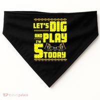 5th Birthday Construction USA-Made Doggie Bandana thumb 0