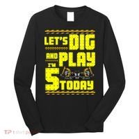 5th Birthday Construction Long Sleeve Shirt thumb 0