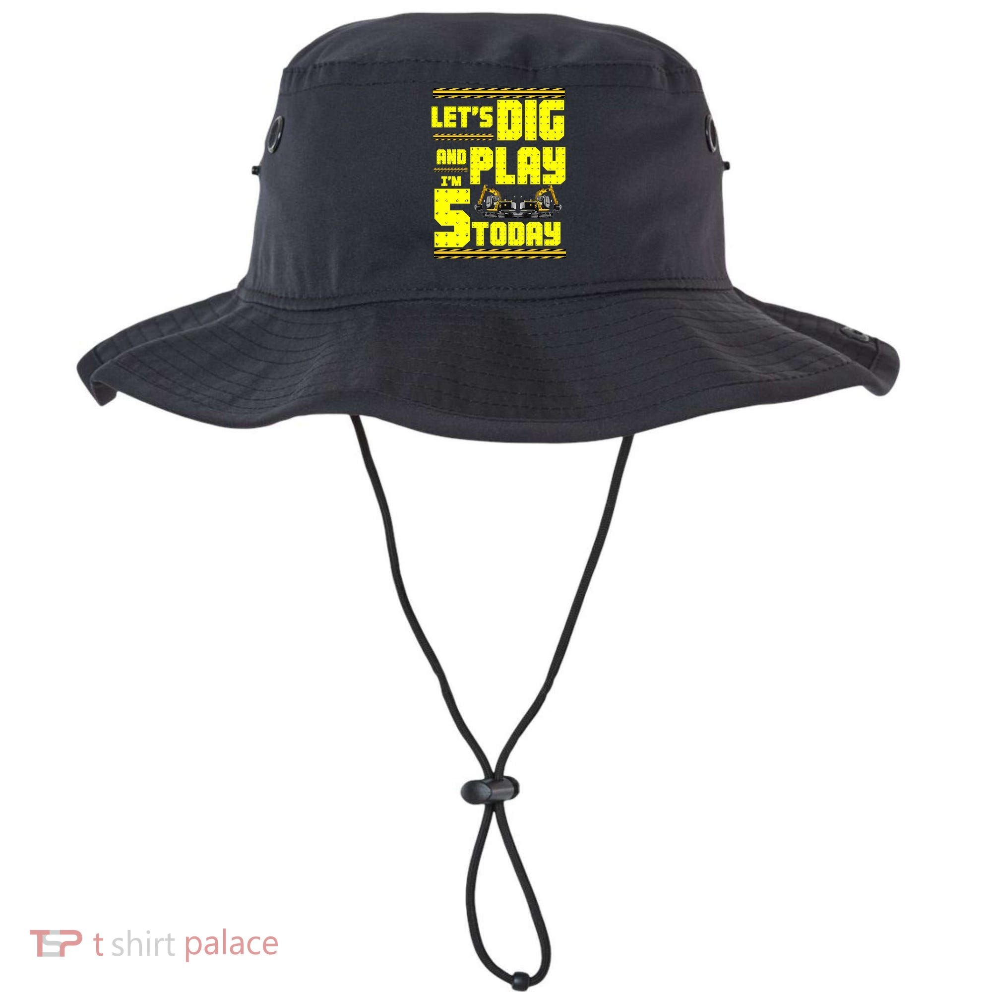 5th Birthday Construction Bucket Hat