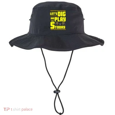 5th Birthday Construction Bucket Hat