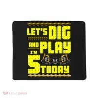 5th Birthday Construction Mousepad thumb 0