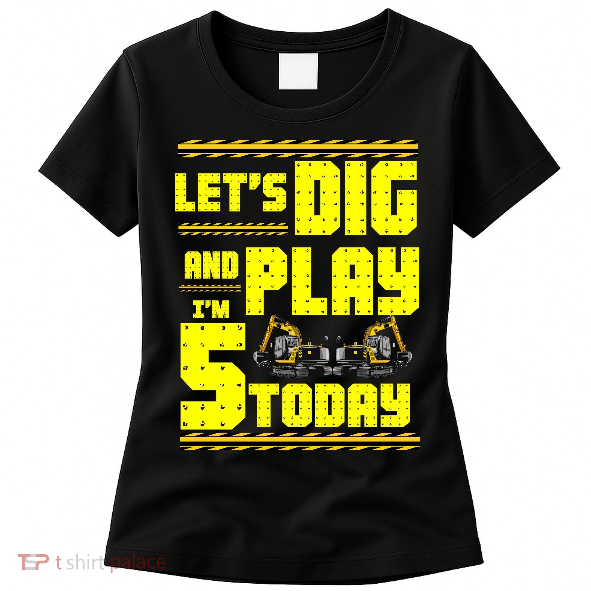 5th Birthday Construction Women's T-Shirt