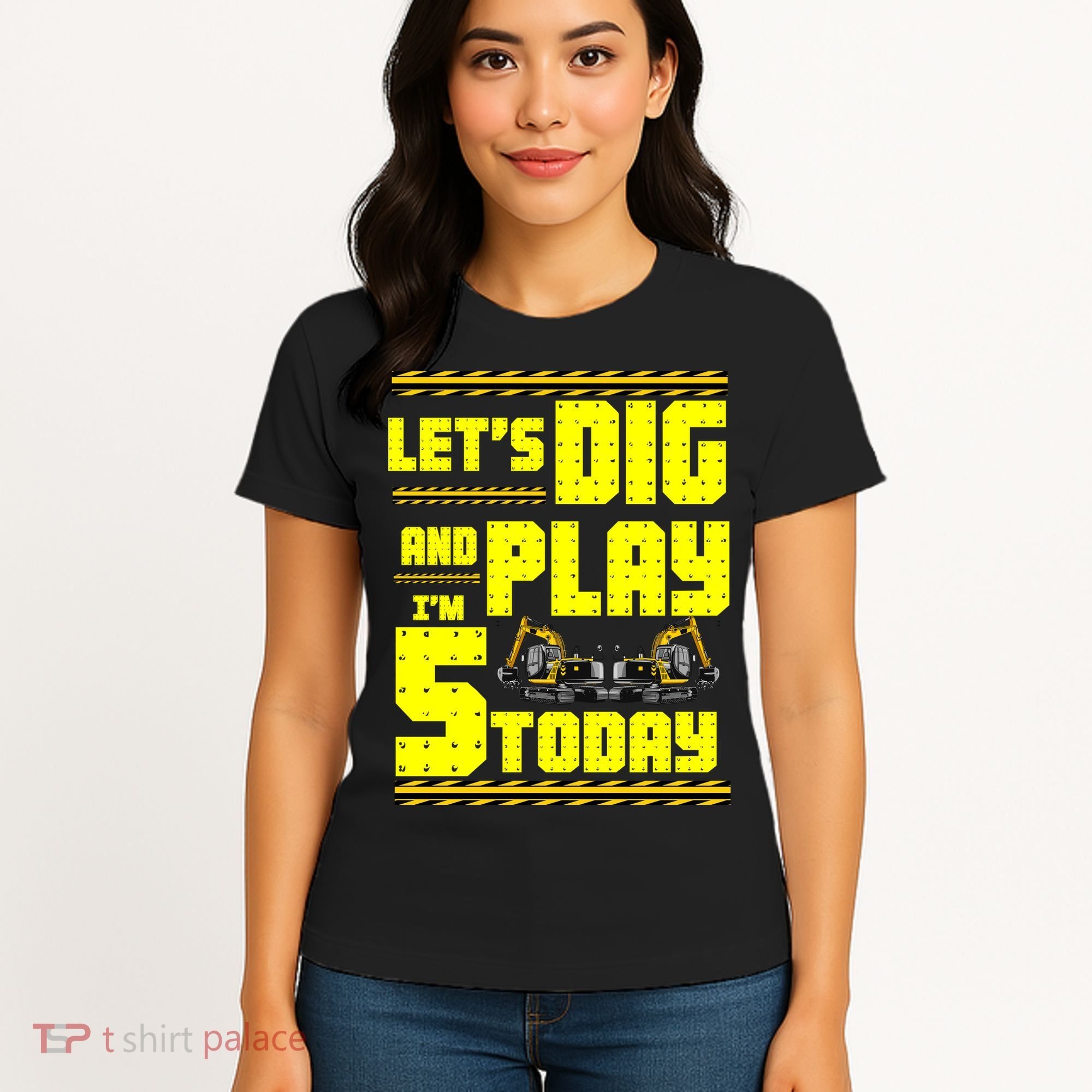 5th Birthday Construction Women's T-Shirt