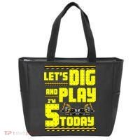 5th Birthday Construction Tote Bag thumb 0