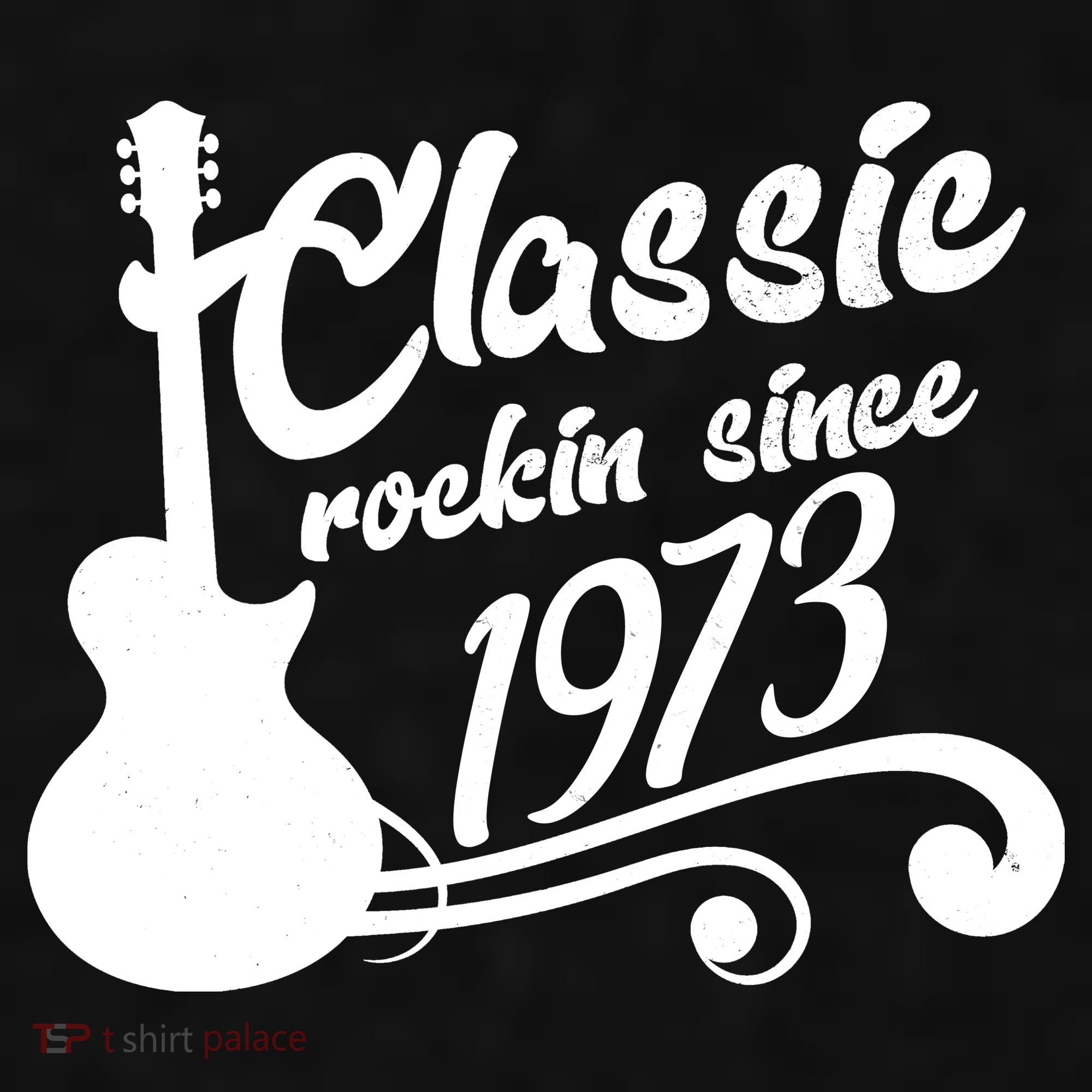 50th Birthday Classic Rockin Since 1973 Ladies PosiCharge Tri-Blend Wicking Tank