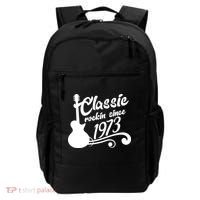 50th Birthday Classic Rockin Since 1973 Backpack thumb 0