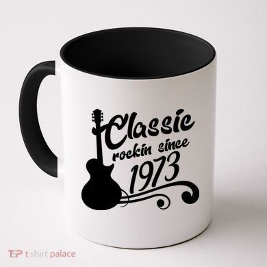 50th Birthday Classic Rockin Since 1973 Coffee Mug