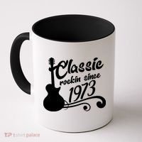50th Birthday Classic Rockin Since 1973 Coffee Mug thumb 0