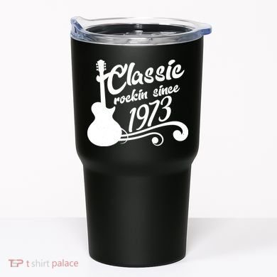 50th Birthday Classic Rockin Since 1973 Tumbler