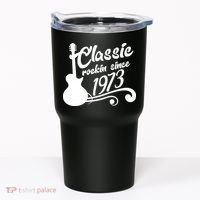 50th Birthday Classic Rockin Since 1973 Tumbler thumb 0