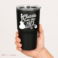 50th Birthday Classic Rockin Since 1973 Tumbler thumb 2