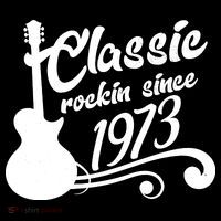 50th Birthday Classic Rockin Since 1973 Ornament thumb 1