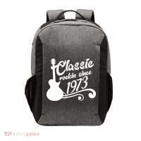 50th Birthday Classic Rockin Since 1973 Vector Backpack thumb 0