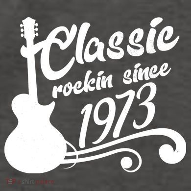 50th Birthday Classic Rockin Since 1973 Vector Backpack
