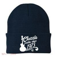 50th Birthday Classic Rockin Since 1973 Beanie thumb 0