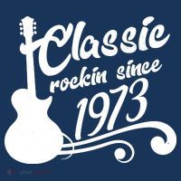 50th Birthday Classic Rockin Since 1973 Beanie thumb 2