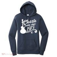 50th Birthday Classic Rockin Since 1973 Women's Hoodie thumb 0