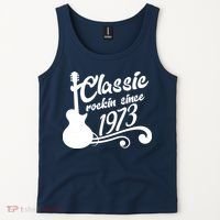50th Birthday Classic Rockin Since 1973 Tank Top thumb 2