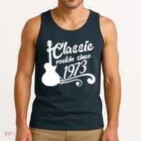 50th Birthday Classic Rockin Since 1973 Tank Top thumb 3