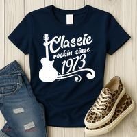 50th Birthday Classic Rockin Since 1973 Women's T-Shirt thumb 3