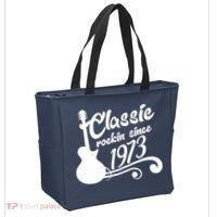 50th Birthday Classic Rockin Since 1973 Tote Bag thumb 2