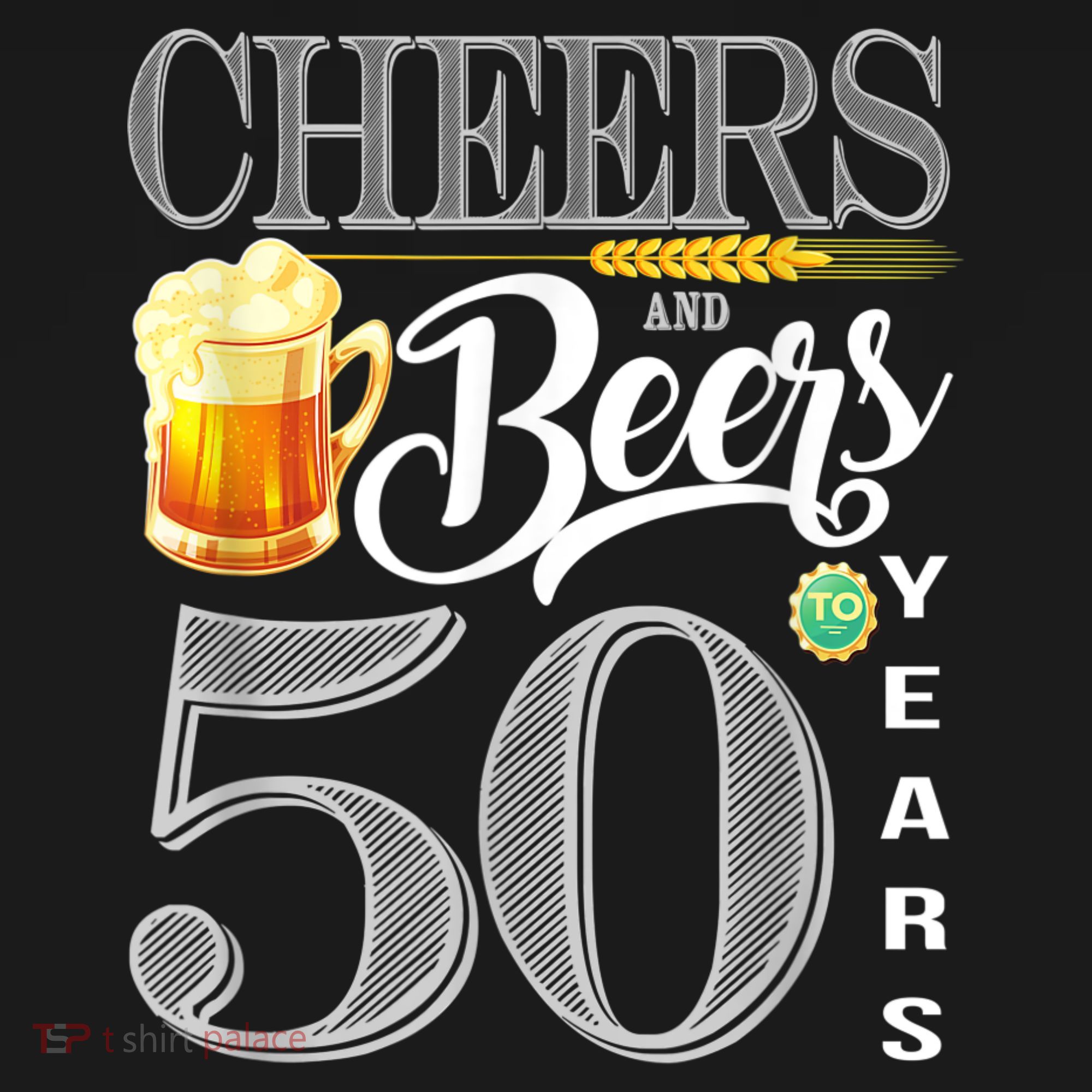 50th Birthday Cheers And Beers To 50 Years Women's Hoodie