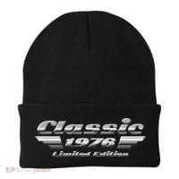 50th Birthday Classic 1976 Limited Edition Metallic Chrome Birthday Beanie thumb 0