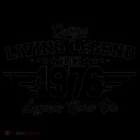 50th Birthday Certified Living Legend Since 1976 Legends Never Die Coffee Mug thumb 5