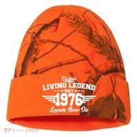 50th Birthday Certified Living Legend Since 1976 Legends Never Die Kati Licensed 12" Camo Cuffed Beanie thumb 0