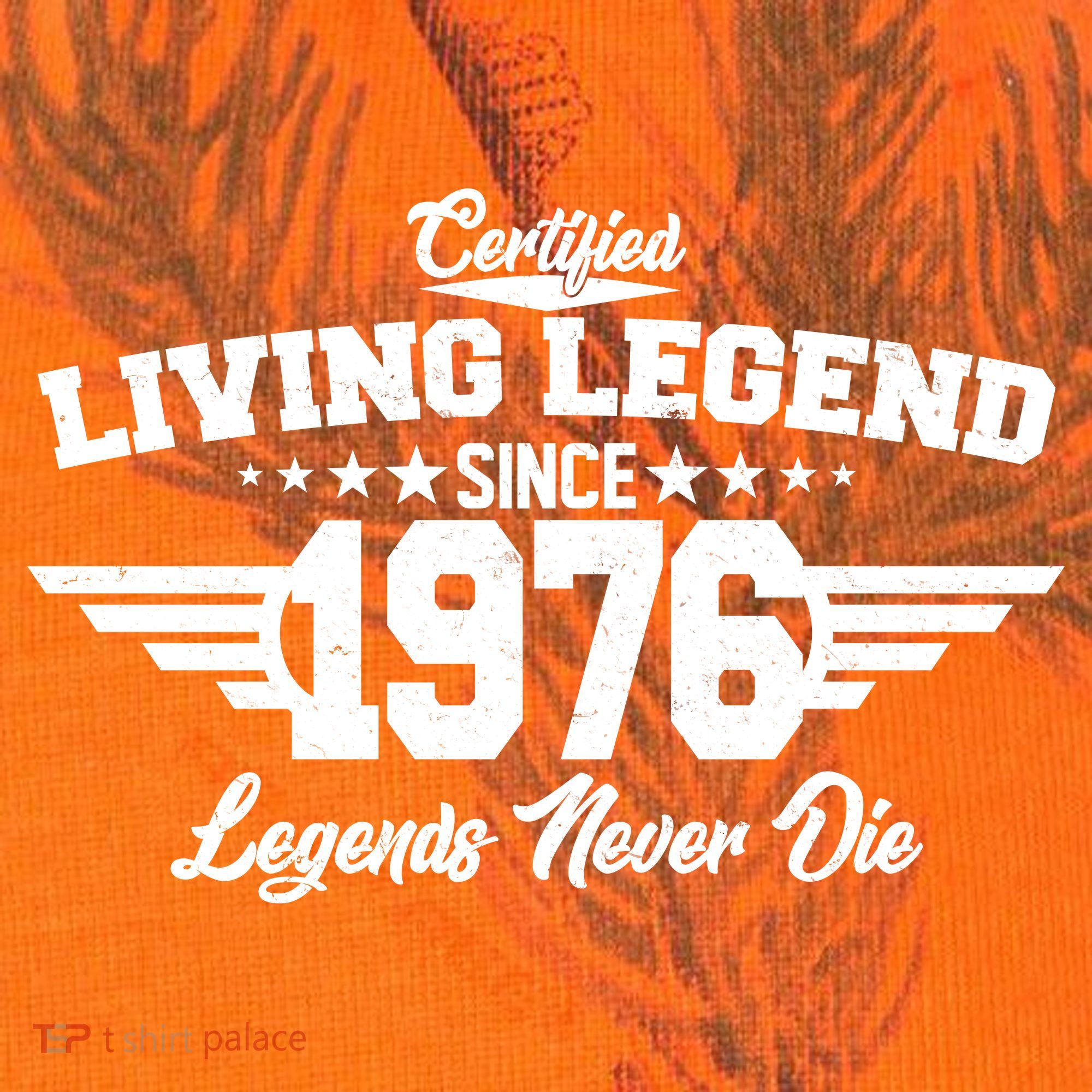 50th Birthday Certified Living Legend Since 1976 Legends Never Die Kati Licensed 12" Camo Cuffed Beanie