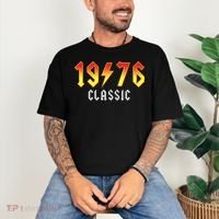 50th Birthday Classic 1976 Retro Rock Band Comfort Colors T-Shirt thumb 3