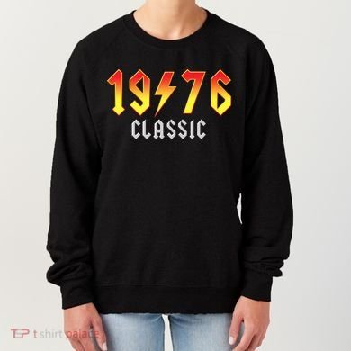 50th Birthday Classic 1976 Retro Rock Band Women's Sweatshirt