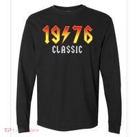 50th Birthday Classic 1976 Retro Rock Band Comfort Colors Heavyweight Long Sleeve T-Shirt thumb 0
