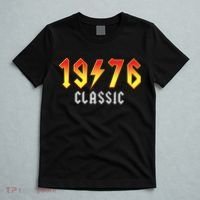 50th Birthday Classic 1976 Retro Rock Band T-Shirt thumb 5